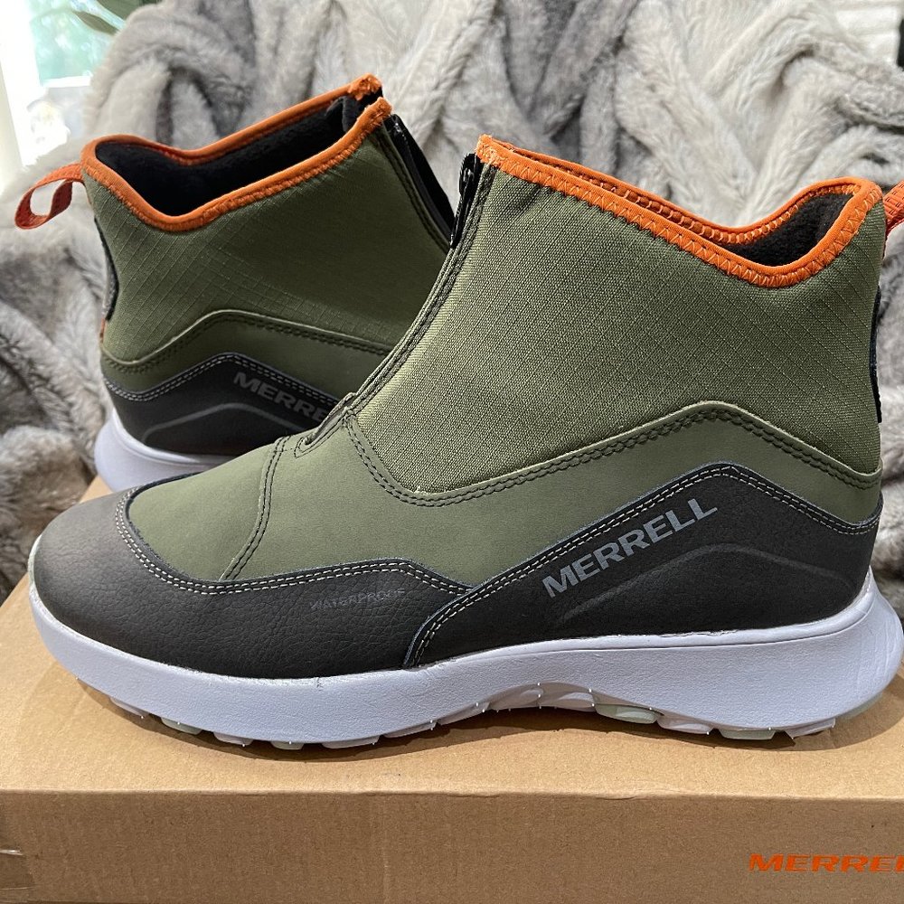 Merrell Men's Cloud Zip Polar Waterproof Snow Boot - Size 8.5 NWOT